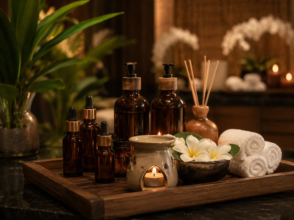 Aromatherapy Essential Oil Therapy at The Cloud Spa Lucknow
