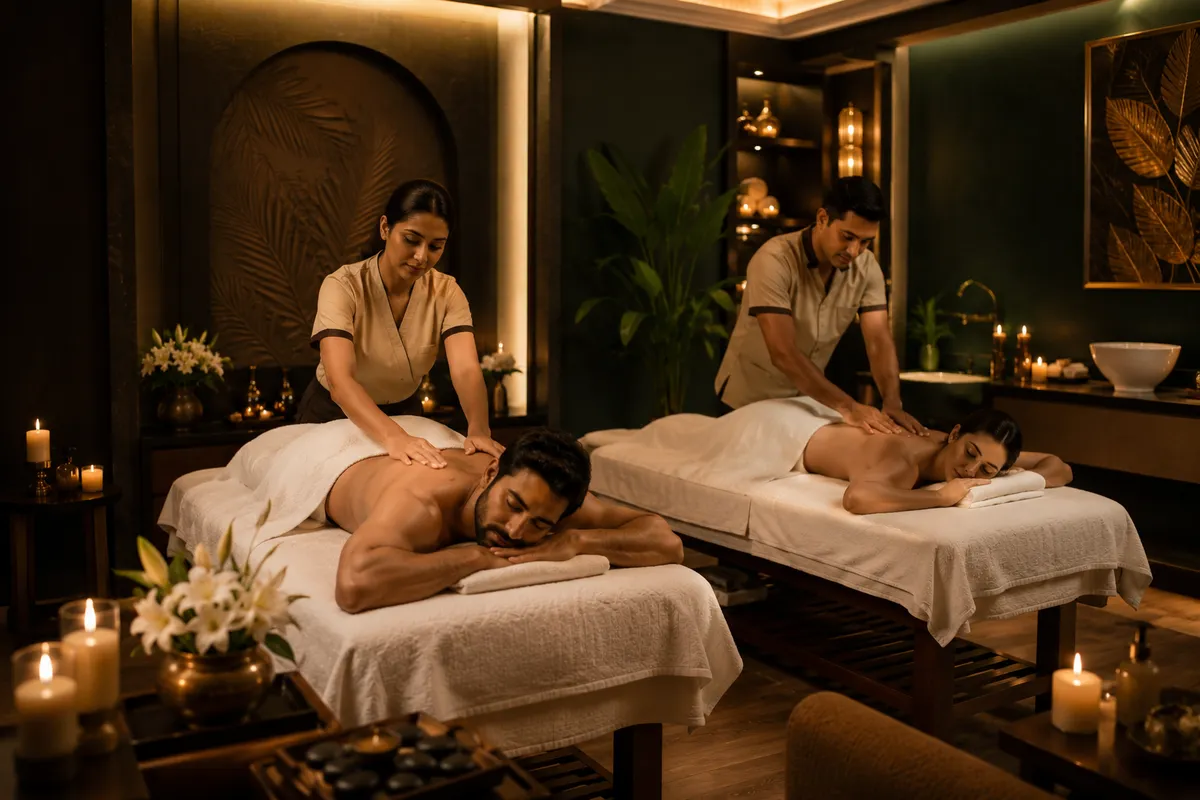 Private Luxury Couple Spa Suite at The Cloud Spa Gomti Nagar Lucknow