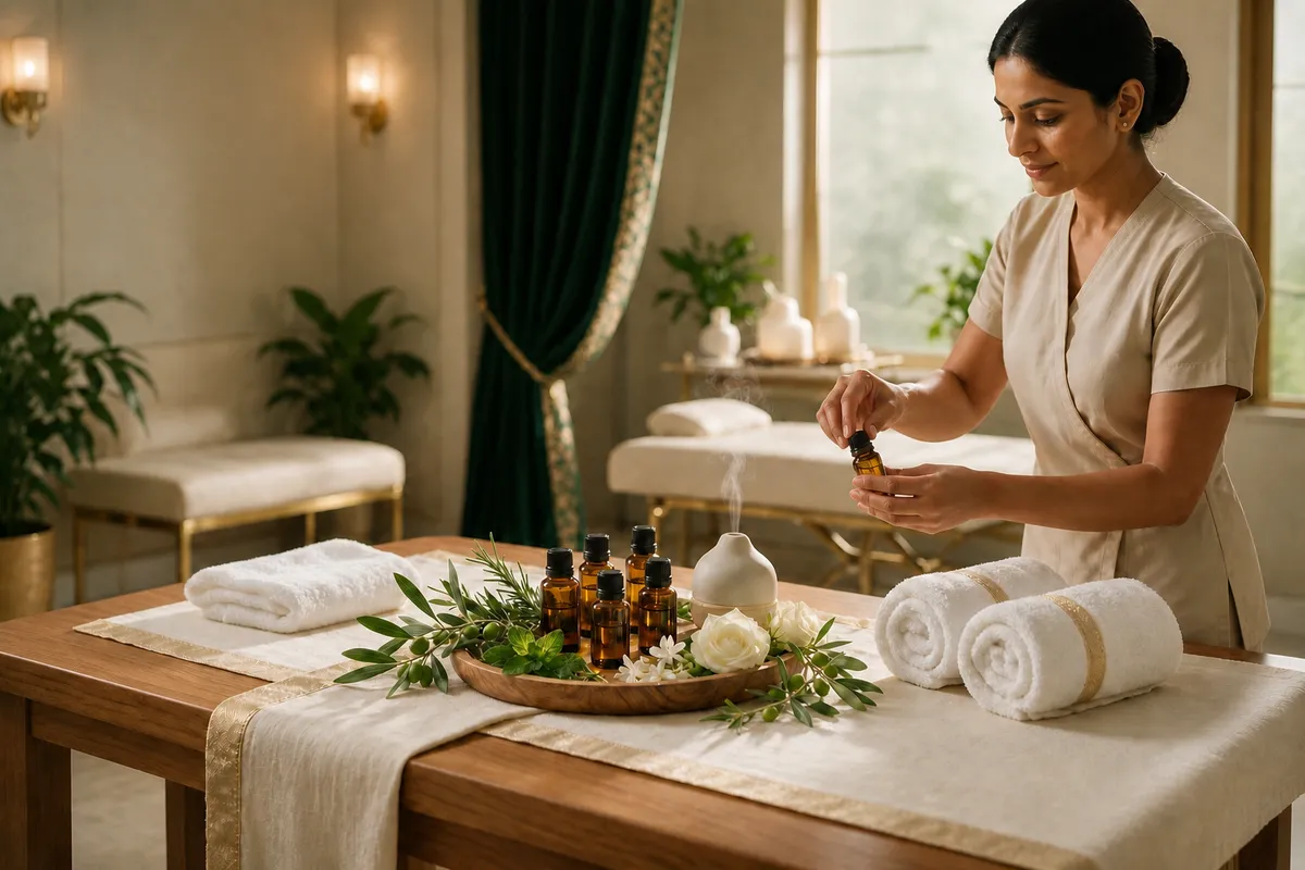 Volcanic Hot Stone Therapy at The Cloud Spa Gomti Nagar