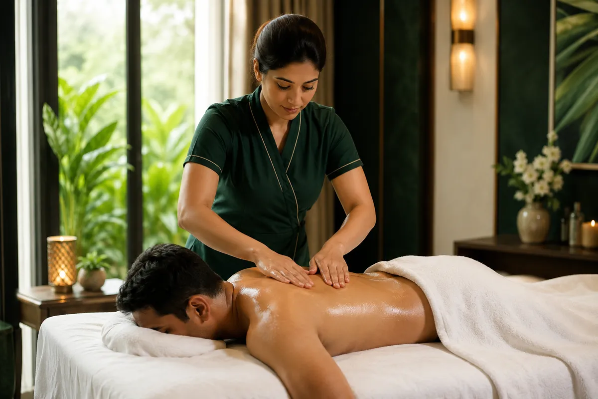 Swedish Massage Therapy at The Cloud Spa Lucknow